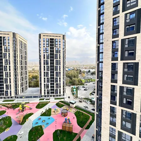 2 Room Apartment, Жк Комфорт Сити Flat 62 Almaty Exterior photo
