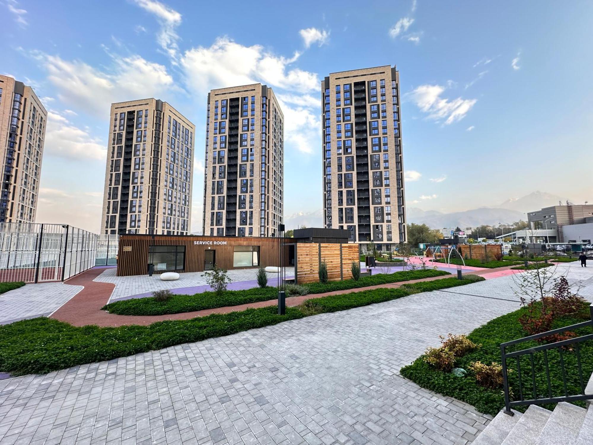 2 Apartment, жк комфорт сити Flat 62 Almaty